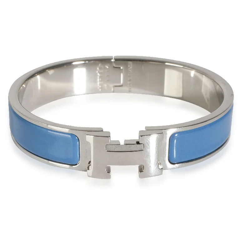 wedding rings for women -Hermes Clic H In Bleu Profond, PM