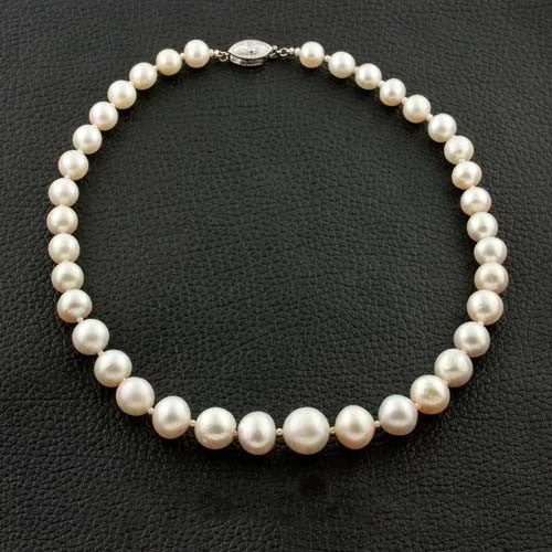 fashion necklaces for women -Cartier Estate Certified Natural Pearl Necklace