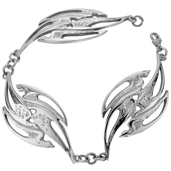 chunky rings for women -Flight of Swallows Bracelet - CR002