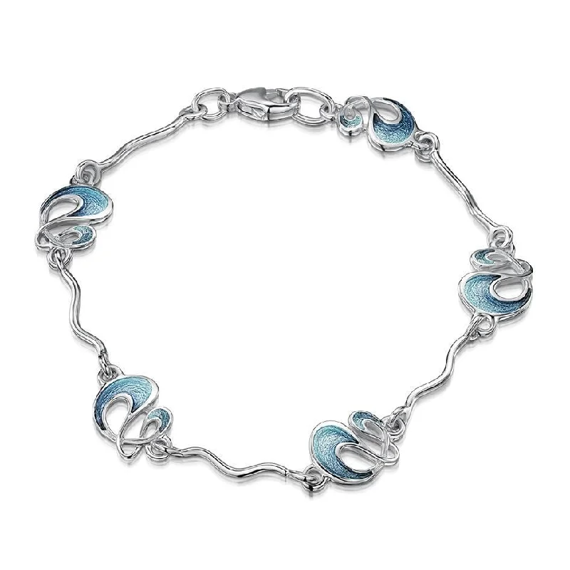 women’s bangles with gemstones -Storm Bracelet - EBL054