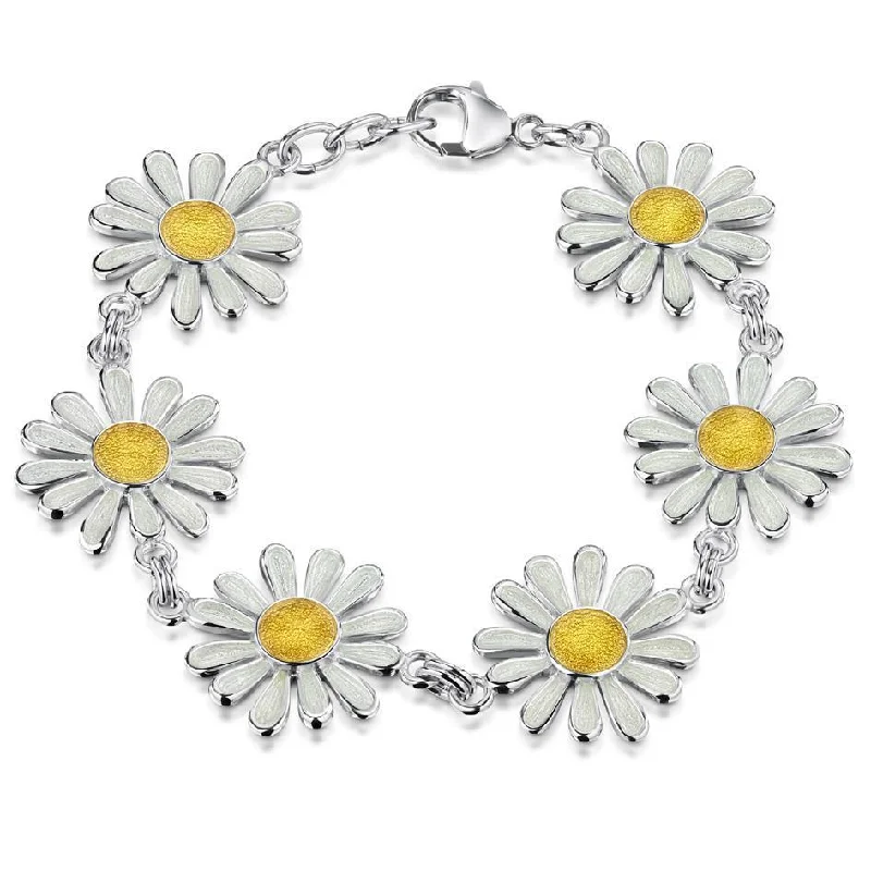 bohemian bracelets for women -Daisies at Dawn Bracelet - EBLX233