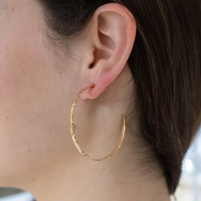 chic gemstone earrings -Everyone Needs These Gold Everyday Hoops