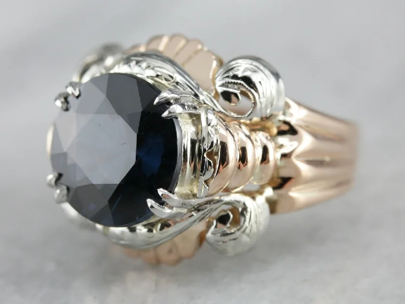 Retro Spinel Cocktail Ring