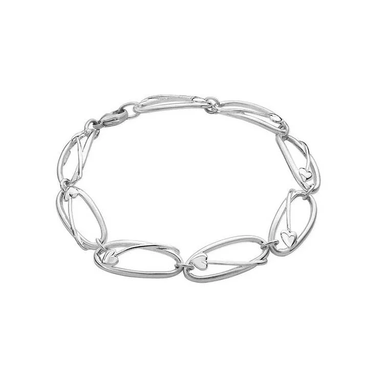 fashion rings for women -Cherish Sterling Silver Bracelet - 19132