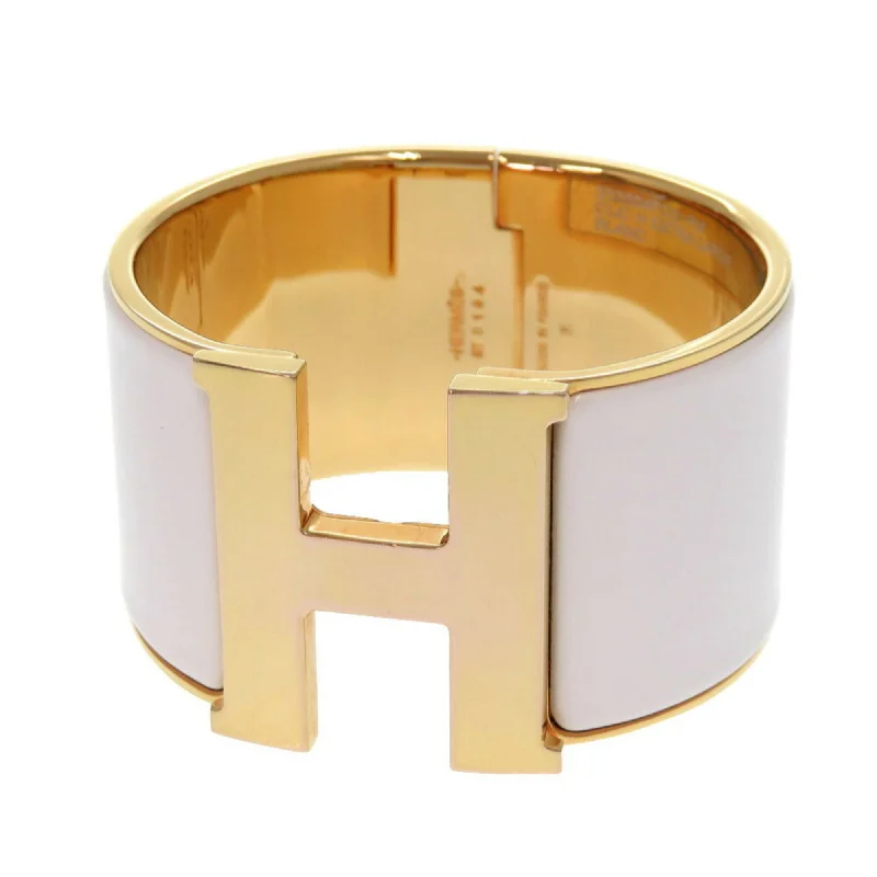 luxury diamond bangles -Hermes  Metal Bangle (Pre-Owned)