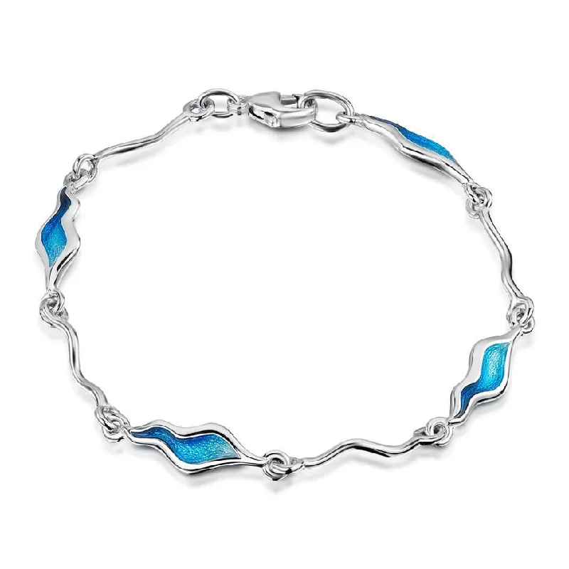 fashion-forward rings for women -River Ripples Bracelet - EBL087