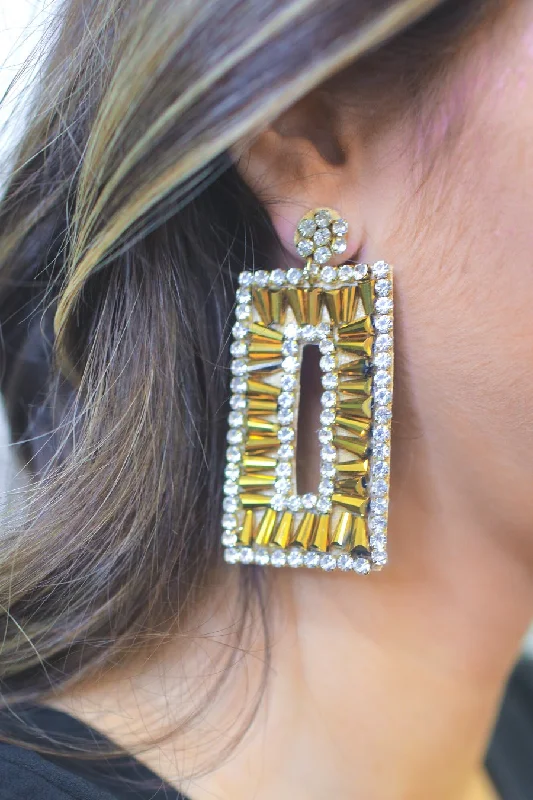 statement earrings for women -Shimmer And Shine Earrings