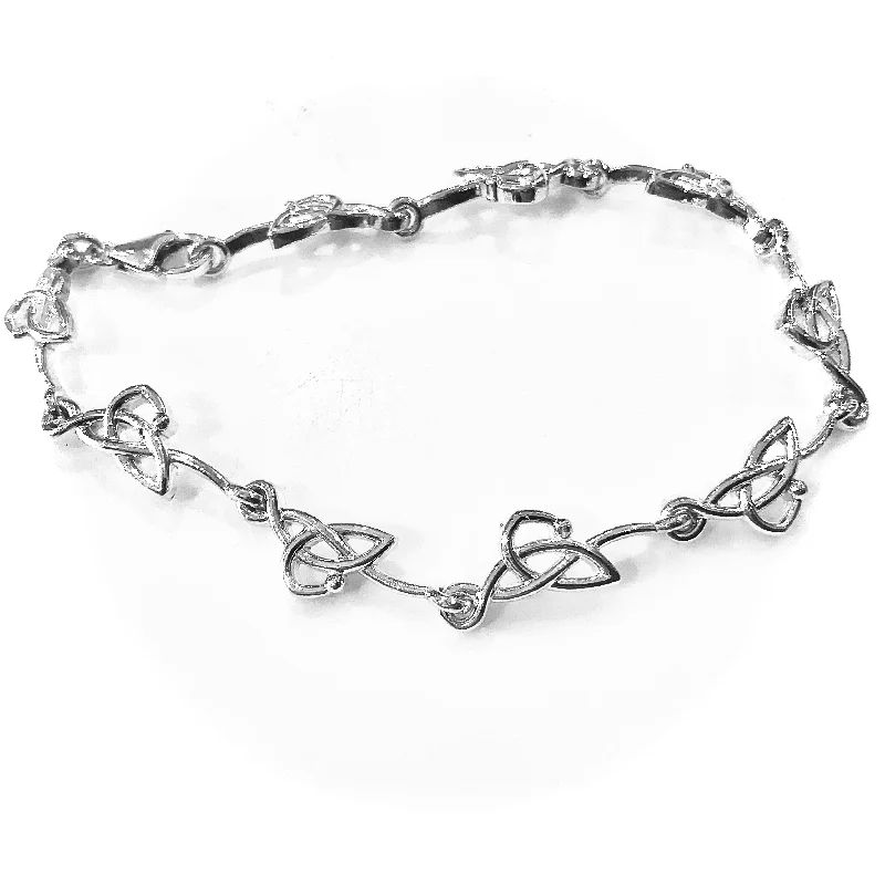 romantic rings for women -Silver Celtic Bracelet - Og1