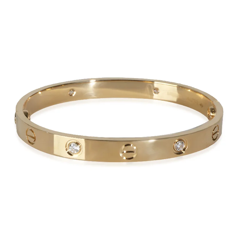 handmade charm bangles -Cartier Love Bracelet in 18k Yellow Gold