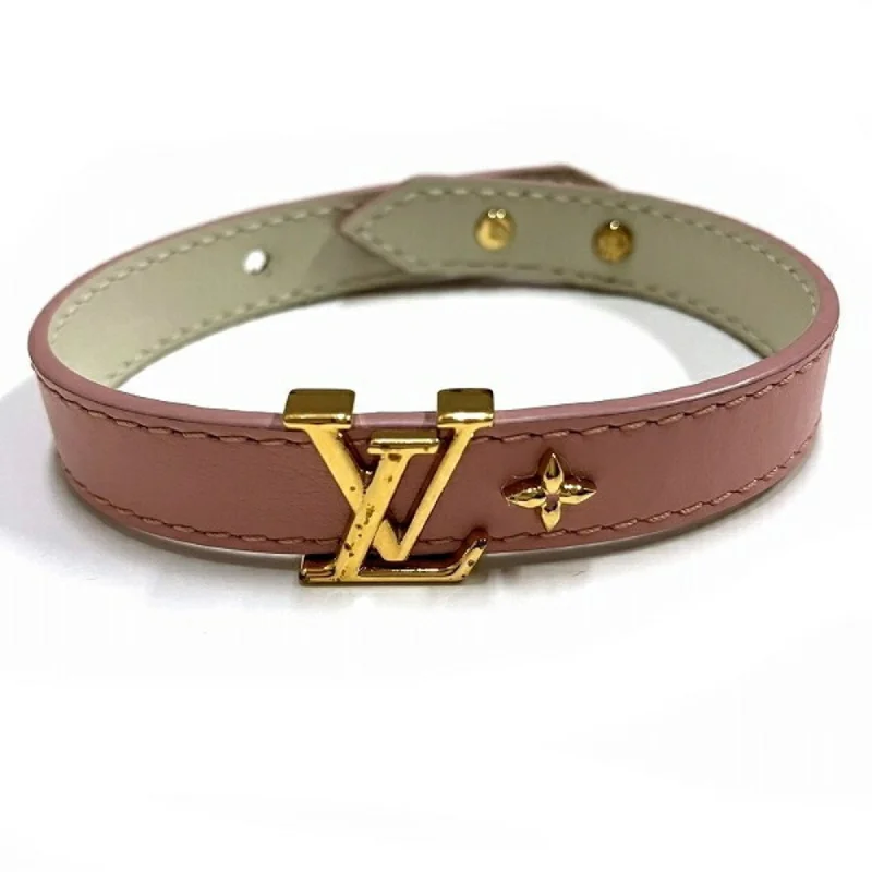 customized rings for women -Louis Vuitton  Leather Charm Bracelet (Pre-Owned)