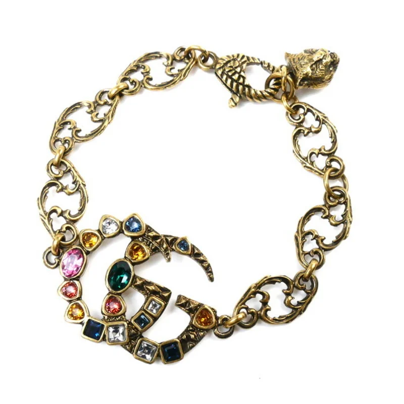 gemstone bracelets for women -Gucci  Metal Charm Bracelet (Pre-Owned)