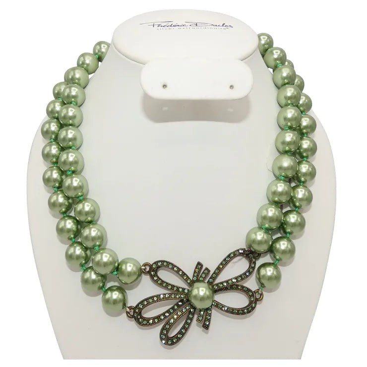 layered necklaces for women -Heidi Daus Swarovski Crystal Pearl Strand Necklace