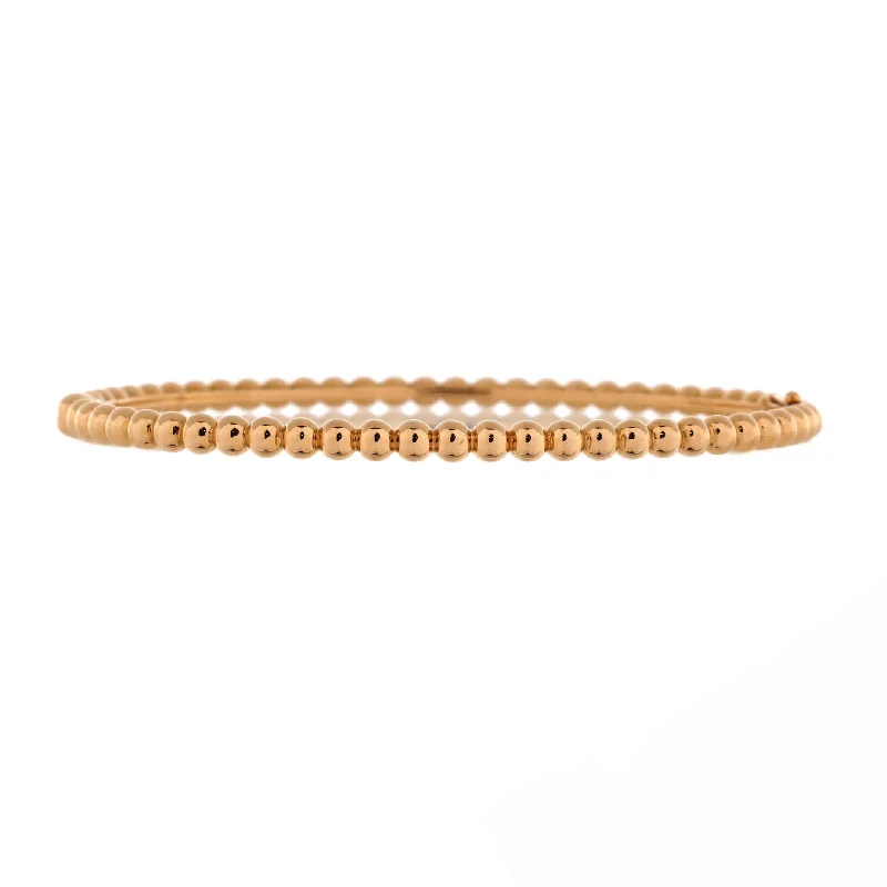 women’s ruby rings -Perlee Pearls of Gold Bracelet 18K Rose Gold