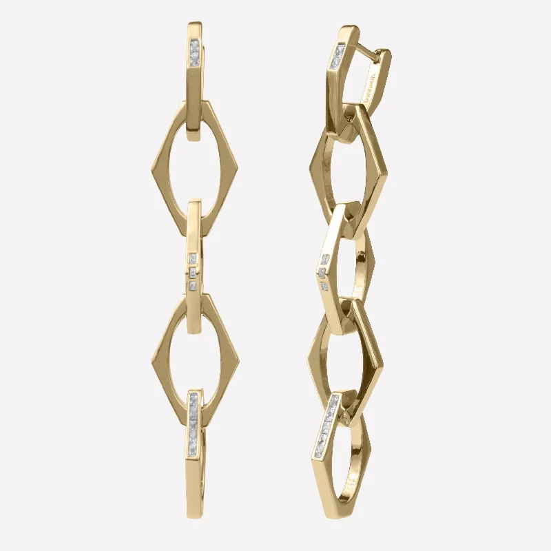 women’s vintage earrings -Maél Chain Earrings