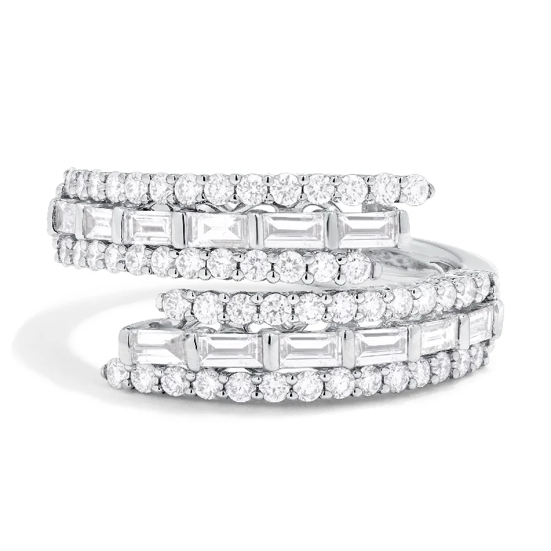 Robert Irwin Couture Duchess Swirl Diamond Band